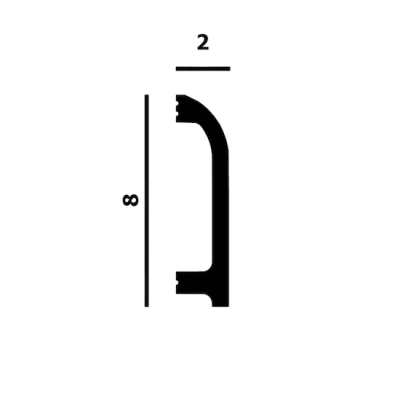 Плинтус P151