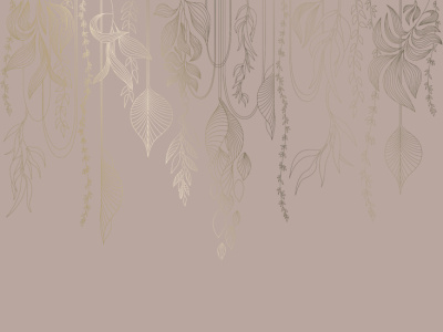 Фреска на флизелиновой основе с покрытием водно-дисперсионной краской. Роспись изображения выполняется золотым, серебрянным или платиновым пигментами