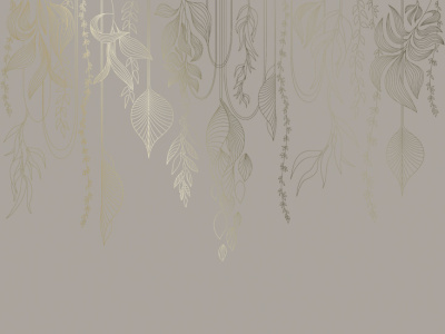 Фреска на флизелиновой основе с покрытием водно-дисперсионной краской. Роспись изображения выполняется золотым, серебрянным или платиновым пигментами