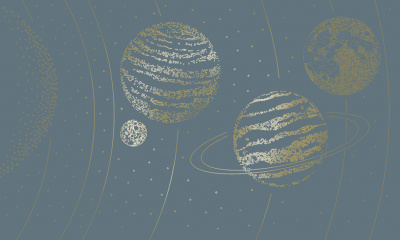 Фреска на флизелиновой основе с покрытием водно-дисперсионной краской. Роспись изображения выполняется золотым, серебрянным или платиновым пигментами