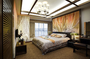 La Stanza Фрески и фотопанно 980004 для спальни для гостиной для загородного дома для комнаты бежевый персиковый