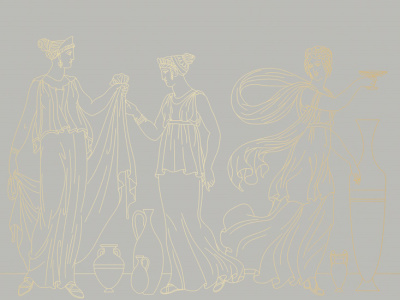 Фреска на флизелиновой основе с покрытием водно-дисперсионной краской. Роспись изображения выполняется золотым, серебрянным или платиновым пигментами