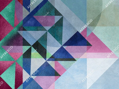 Фреска из декоративной штукатурки на флизелиновой основе