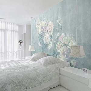 Affresco New Art RE190-COL4 для спальни для гостиной для кабинета для загородного дома для комнаты для прихожей белый сиреневый голубой