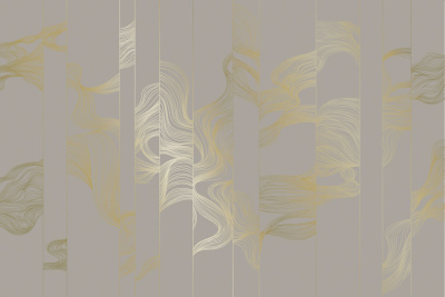 Фреска на флизелиновой основе с покрытием водно-дисперсионной краской. Роспись изображения выполняется золотым, серебрянным или платиновым пигментами