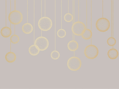 Фреска на флизелиновой основе с покрытием водно-дисперсионной краской. Роспись изображения выполняется золотым, серебрянным или платиновым пигментами