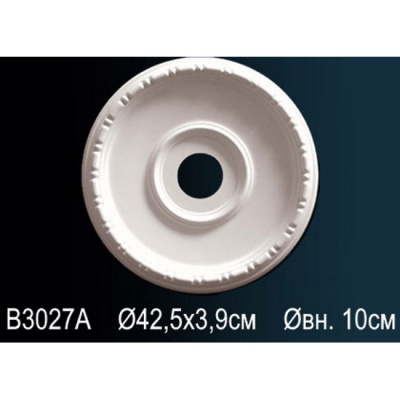 Розетка B3027A, Dнар.=425 мм, Dвн.=100 мм.