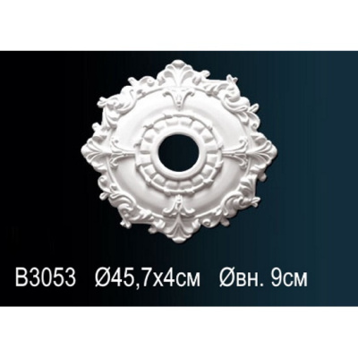Розетка B3053, Dвн.=90 мм.