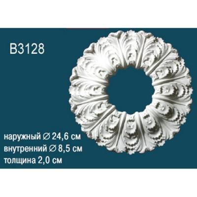 Розетка B3128, Dвн.=85 мм.
