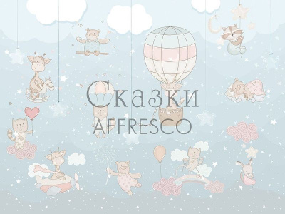 Фреска из декоративной штукатурки на флизелиновой основе