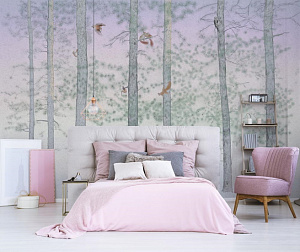 La Stanza Alba 800126 для спальни для гостиной для загородного дома для комнаты розовый