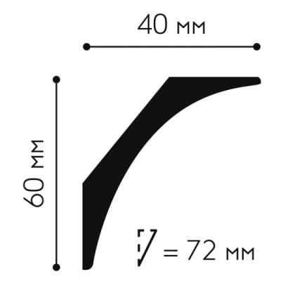 Карниз MC126