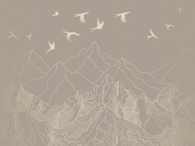 Фреска на флизелиновой основе с покрытием водно-дисперсионной краской. Роспись изображения выполняется золотым, серебрянным или платиновым пигментами