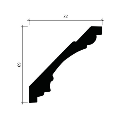 Карниз 1.50.189 гибкий