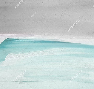 Affresco Fine Art RE844-COL4 для спальни для гостиной для кабинета для комнаты серый бирюзовый