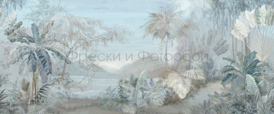 Фреска из декоративной штукатурки на флизелиновой основе