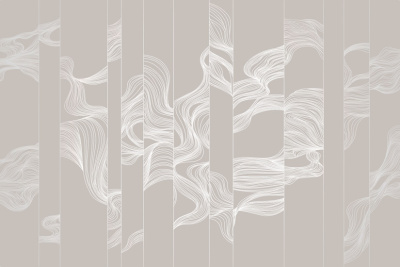 Фреска на флизелиновой основе с покрытием водно-дисперсионной краской. Роспись изображения выполняется золотым, серебрянным или платиновым пигментами