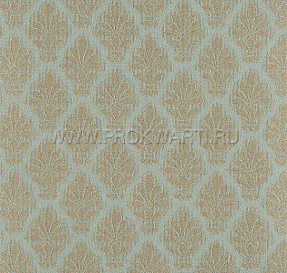 Aura Brocade 2601-20813 для спальни для гостиной для кабинета для загородного дома для комнаты бирюзовый