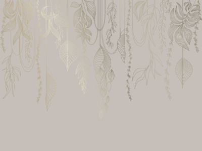 Фреска на флизелиновой основе с покрытием водно-дисперсионной краской. Роспись изображения выполняется золотым, серебрянным или платиновым пигментами