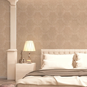 Zambaiti Parati Murella Italia M13018 для спальни для гостиной для кабинета для загородного дома для комнаты персиковый золотой