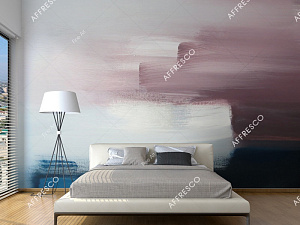 Affresco Fine Art RE810-COL1 для спальни для гостиной для кабинета для комнаты фиолетовый синий голубой