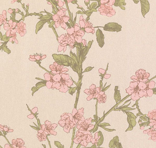 Loymina Satori  vol. II ST 002 для спальни для гостиной для загородного дома для комнаты персиковый