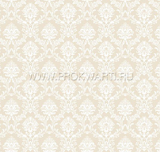 Aura Stripes & Damasks SD36134 для спальни для гостиной для кабинета для загородного дома для комнаты бежевый
