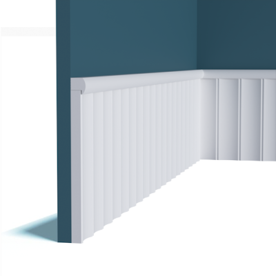 Молдинг P197, можно использовать для скрытой подсветки