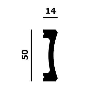 Молдинг P216-2800