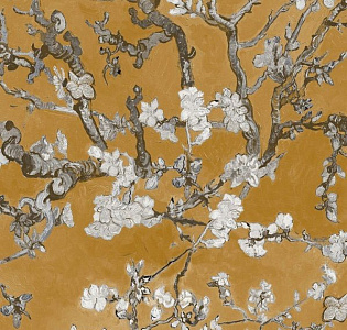 BN International Van Gogh 2 17146 для кухни для спальни для гостиной для загородного дома для комнаты горчичный
