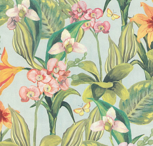 Decoprint Breeze BR24080 для кухни для спальни для гостиной для загородного дома для комнаты голубой разноцветный