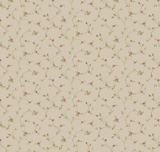 York Roses PN0511 для спальни для гостиной для загородного дома для комнаты коричневый