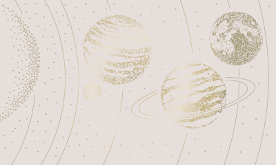 Фреска на флизелиновой основе с покрытием водно-дисперсионной краской. Роспись изображения выполняется золотым, серебрянным или платиновым пигментами