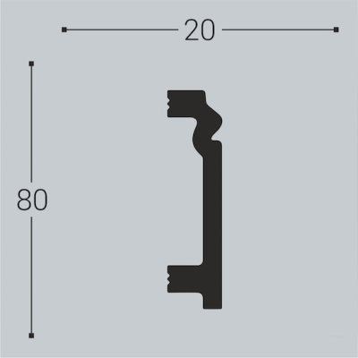 Плинтус П3