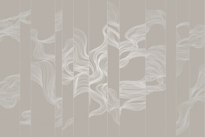 Фреска на флизелиновой основе с покрытием водно-дисперсионной краской. Роспись изображения выполняется золотым, серебрянным или платиновым пигментами