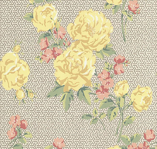 Paper Partnership Elizabeth Ockford Birchgrove Gardens EO00103 для спальни для гостиной для загородного дома для комнаты золотой