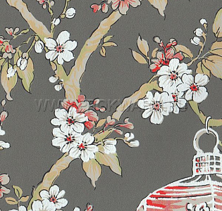 Aura Charming Prints FD22758 для спальни для гостиной для загородного дома для комнаты коричневый