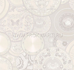 A.S. Creation Versace III 34901-4 для кухни для спальни для гостиной для загородного дома для комнаты белый