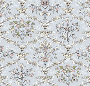 Ortograf Бесшовные обои и фрески ECO 35872 для спальни для гостиной для кабинета для загородного дома для комнаты голубой