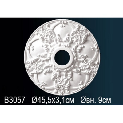 Розетка B3057, Dвн.=90 мм.