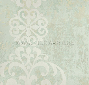 KT Exclusive Simply Damask SD81802 для спальни для гостиной для загородного дома для комнаты зеленый
