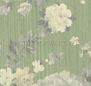 Rasch Textil Lyra 078793 для спальни для гостиной для загородного дома для комнаты зеленый