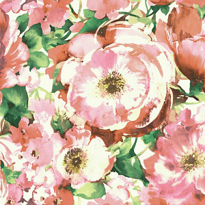 York Watercolors WT4504 для спальни для гостиной для загородного дома для комнаты розовый