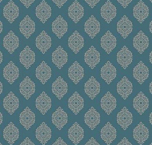 York Waverly Small Prints WP2481 для спальни для гостиной для загородного дома для комнаты бирюзовый