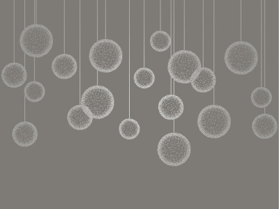 Фреска на флизелиновой основе с покрытием водно-дисперсионной краской. Роспись изображения выполняется золотым, серебрянным или платиновым пигментами