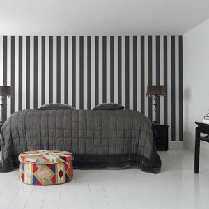 Aura Stripes@Home 580544 для кабинета для загородного дома для комнаты для прихожей белый синий