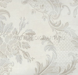 KT Exclusive Simply Damask SD80000 для спальни для гостиной для кабинета для загородного дома для комнаты светло-серый