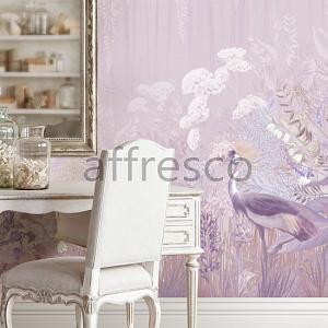 Affresco Exclusive AB310-COL4 для спальни для гостиной для загородного дома для комнаты розовый сиреневый