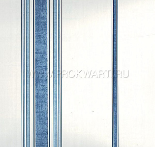York Waverly Stripes GC8752 для кабинета для загородного дома для комнаты для прихожей белый голубой