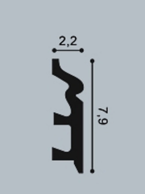 Плинтус SX122